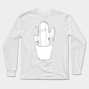 Handsome Cactus Boy Long Sleeve T-Shirt